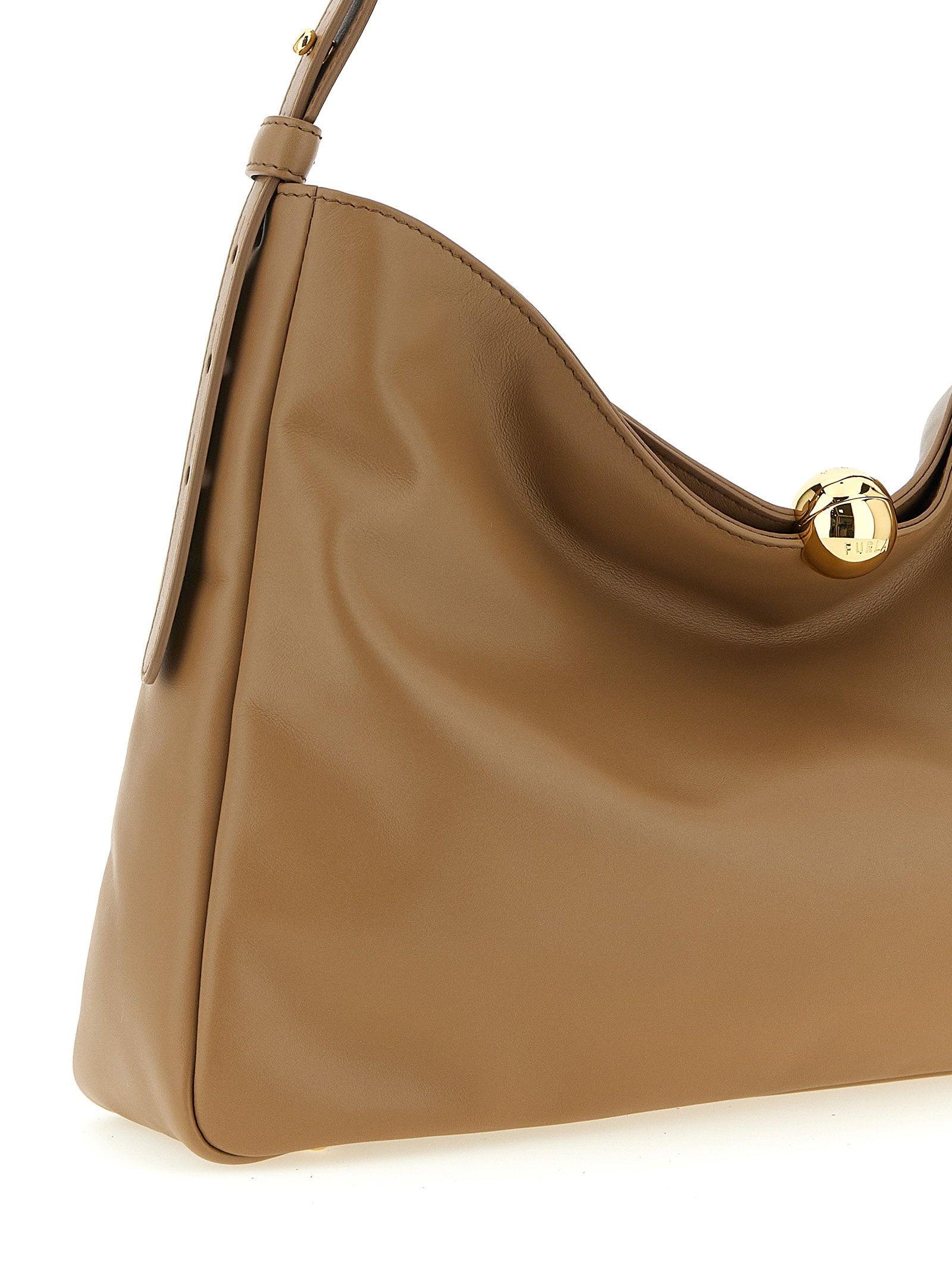 Furla Shoulder Bag — Tan, view 3