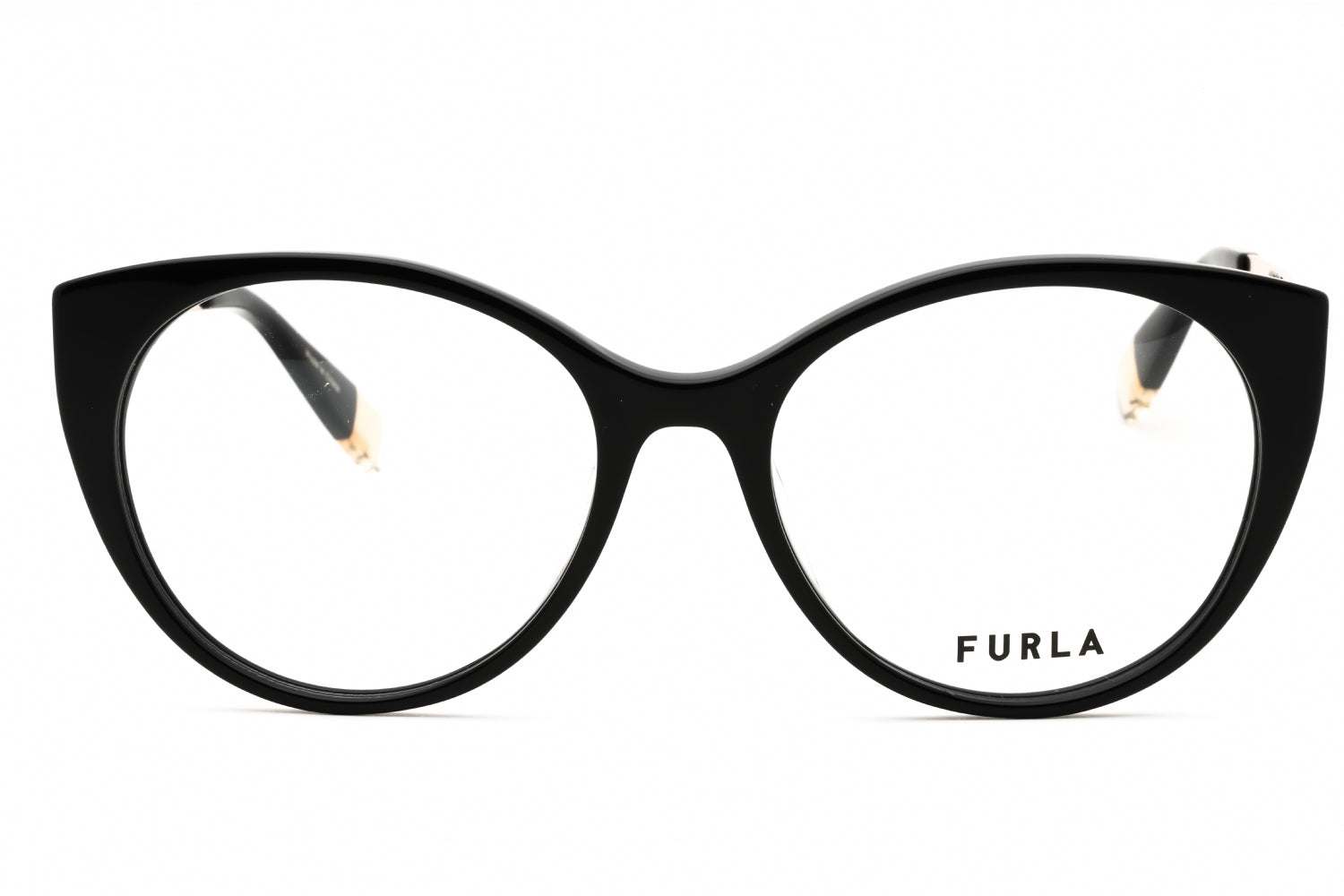 Furla VFU722 Eyeglasses — Black, view 2