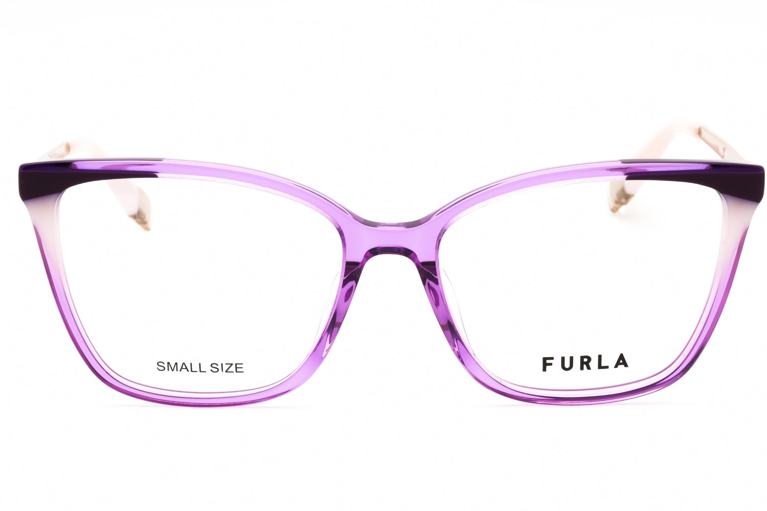 Furla VFU723V Cat-Eye Acetate Eyeglasses — Purple, view 2