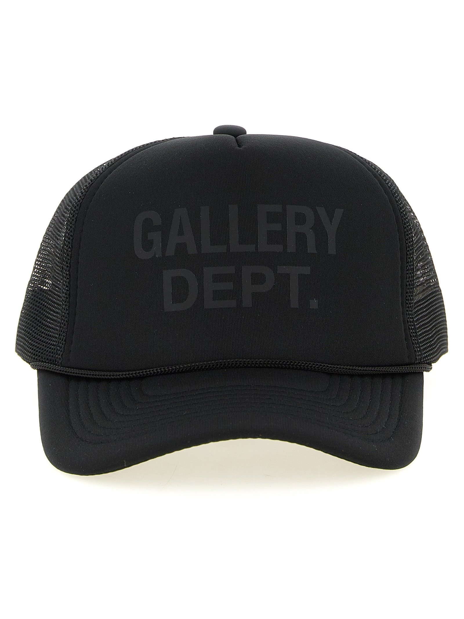 Gallery Dept. GA330673BM Logo Embroidered Baseball Cap — Black by Gallery Dept