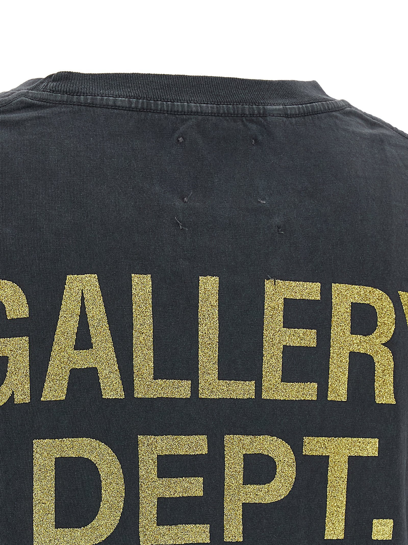 Gallery Dept. Graphic Print T-shirt — Black, view 4