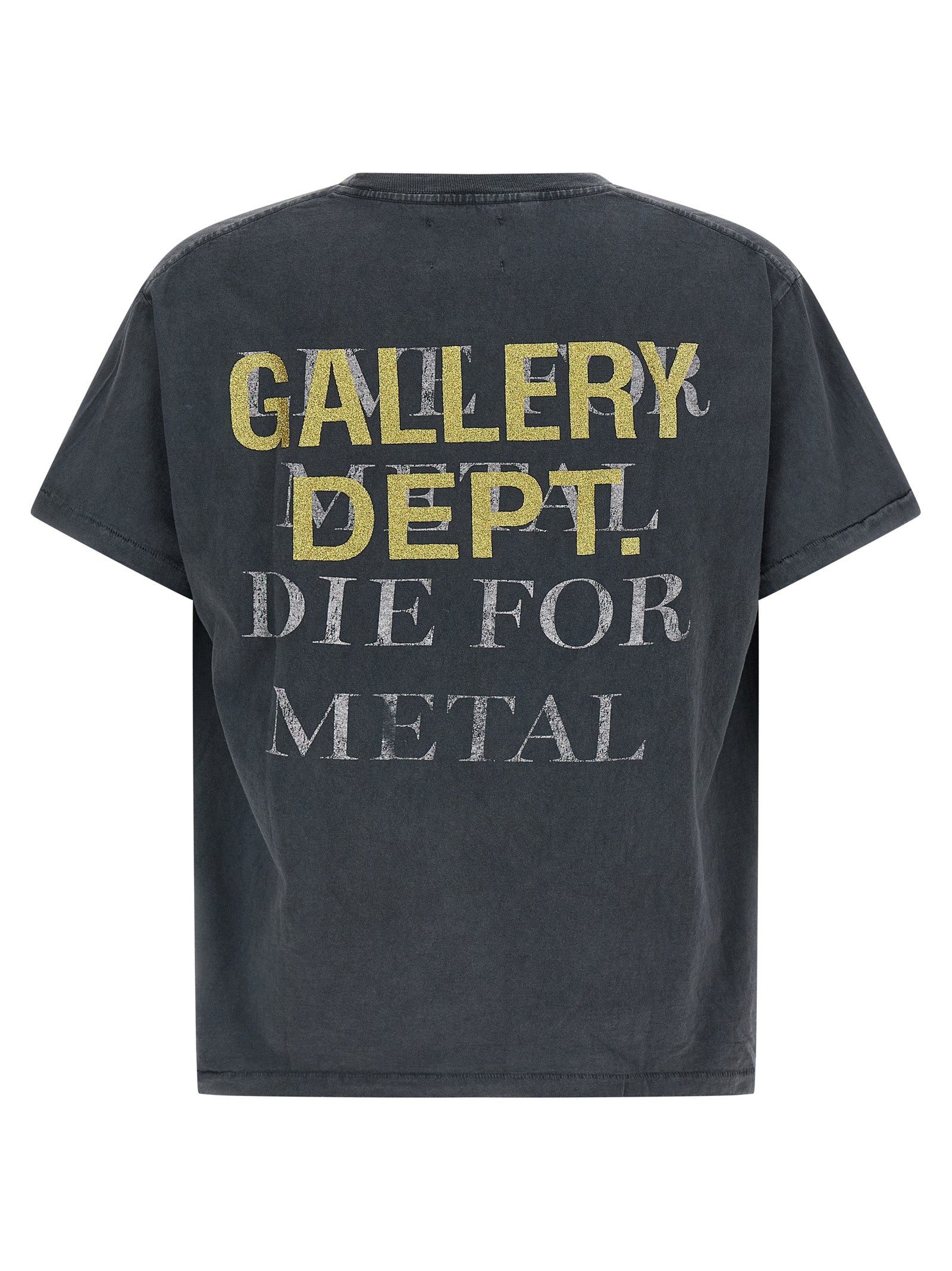 Gallery Dept. Live For Metal Graphic Print T-Shirt — Black, view 2