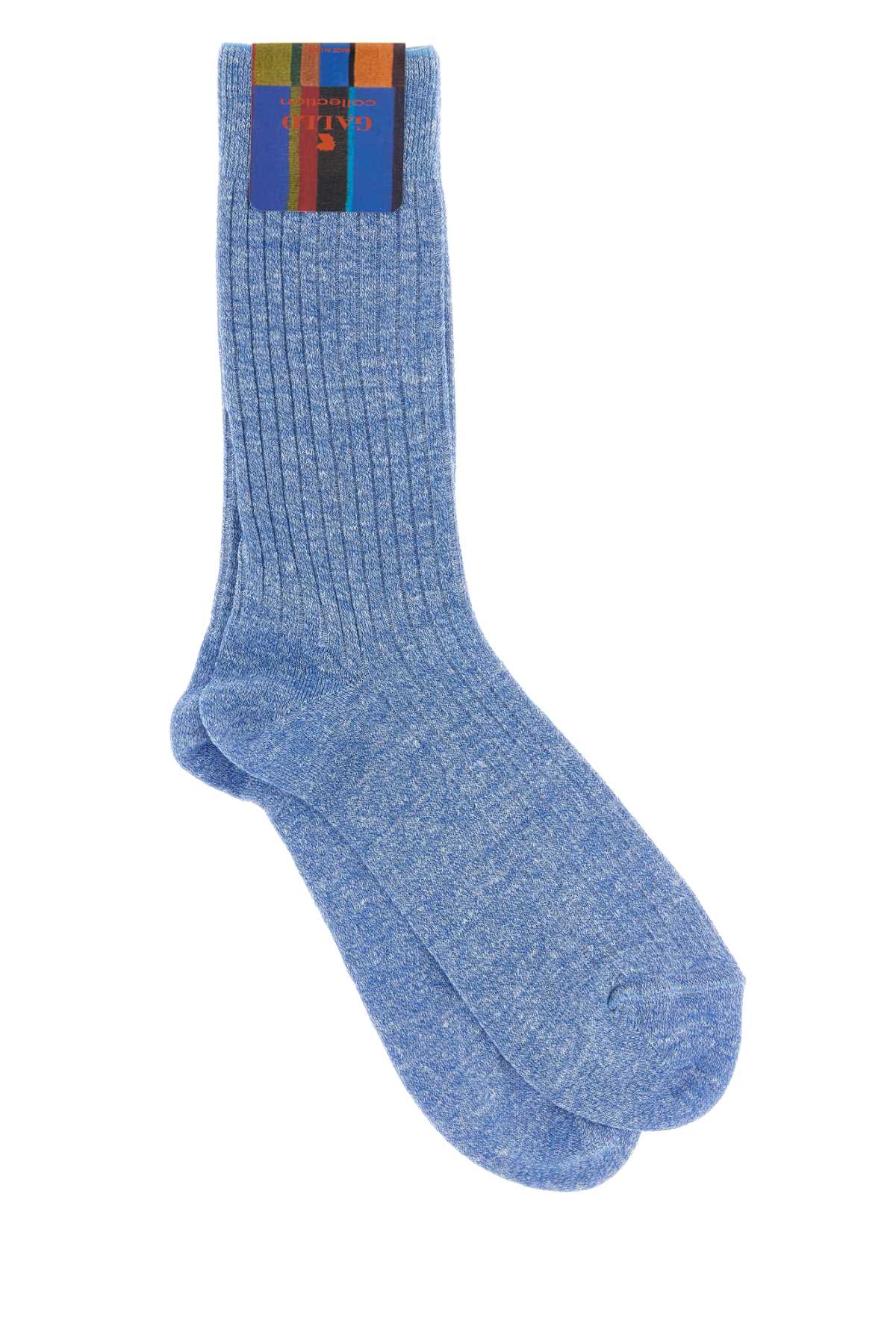 Gallo Calza Mezza Socks — Blue by Gallo
