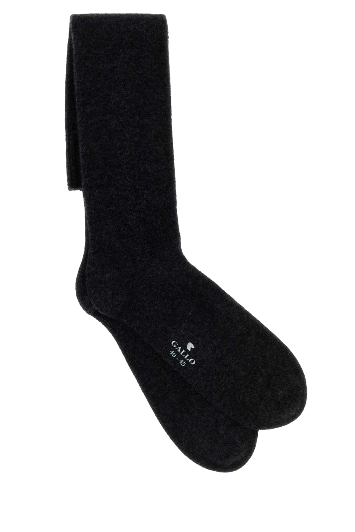 Gallo Cashmere Blend Socks — Black by Gallo
