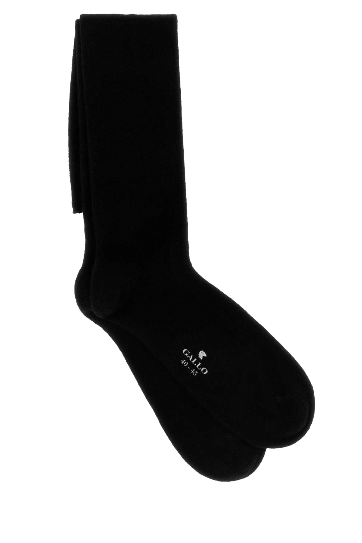 Gallo Cashmere Blend Socks — Black by Gallo