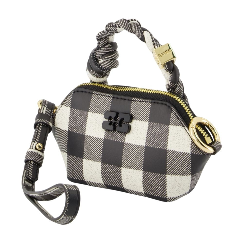 Ganni Bou Nano Mini Bag — Black, view 2