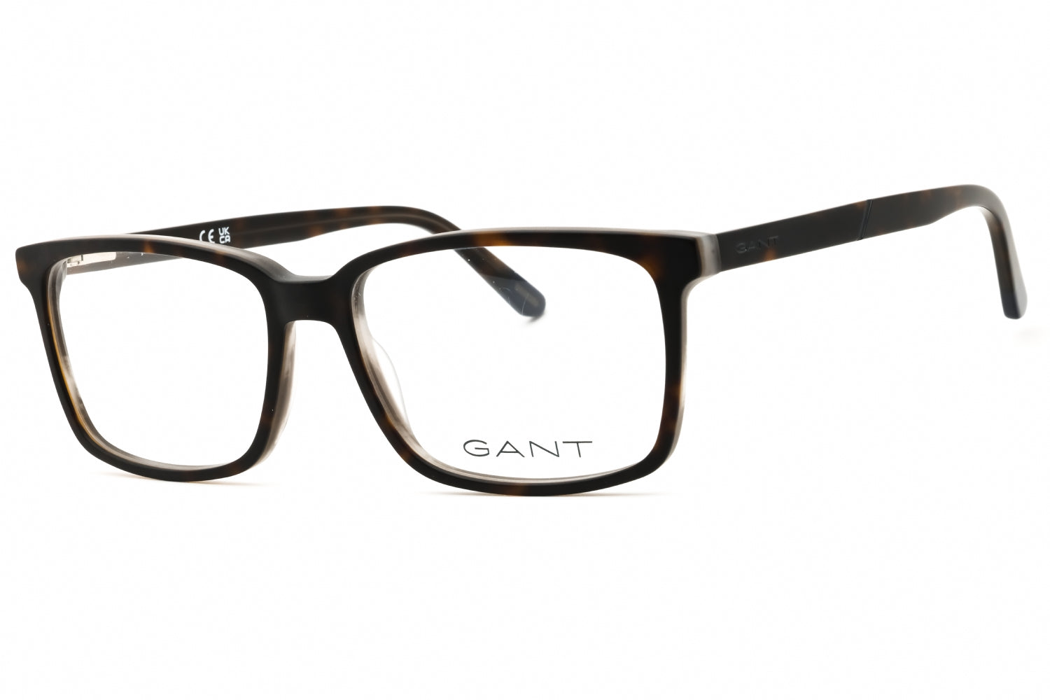 Gant GA3165 Rectangular Acetate Eyeglasses — Brown by Gant