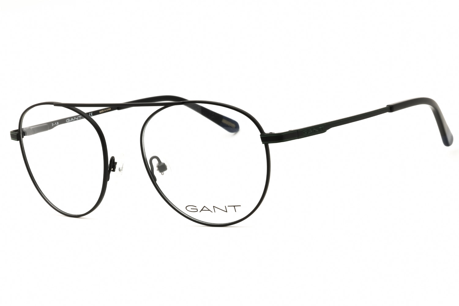 Gant GA3172 Round Metal Eyeglasses — Black by Gant