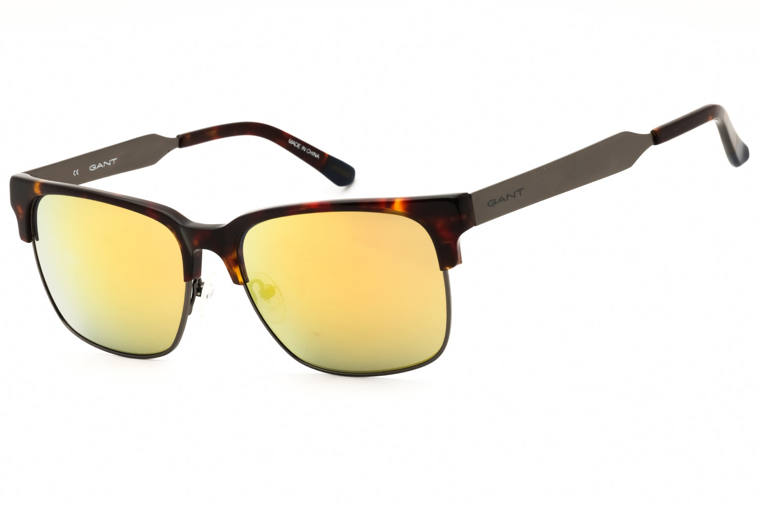 Gant GA7046 Mirrored Lens Sunglasses — Brown by Gant