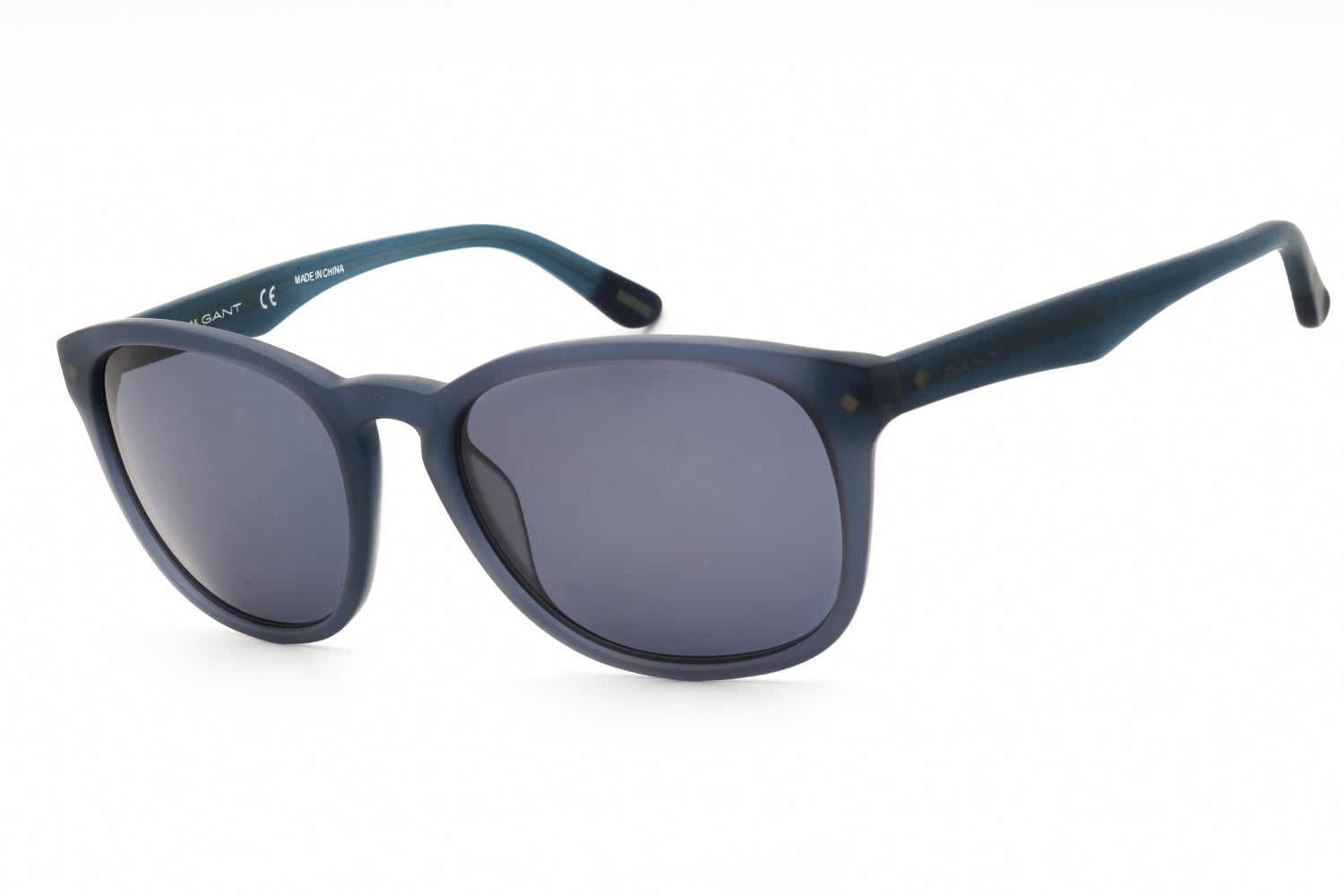 Gant GA7054 Oval Acetate Frame Sunglasses — Blue by Gant