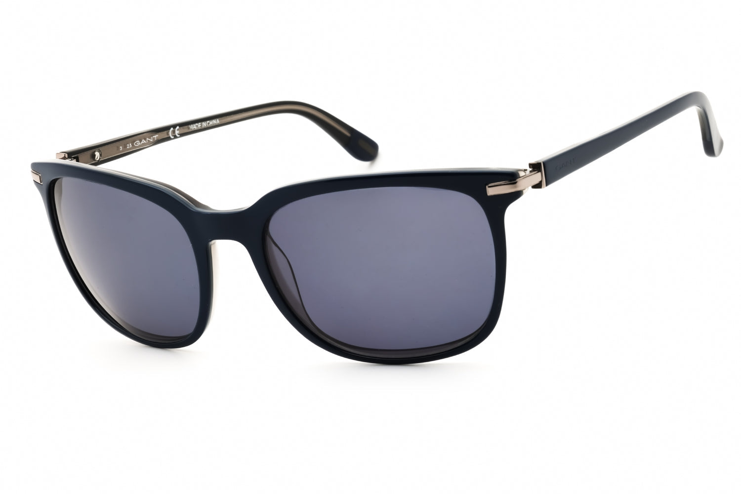 Gant GA7055 Rectangular Acetate Sunglasses — Blue by Gant