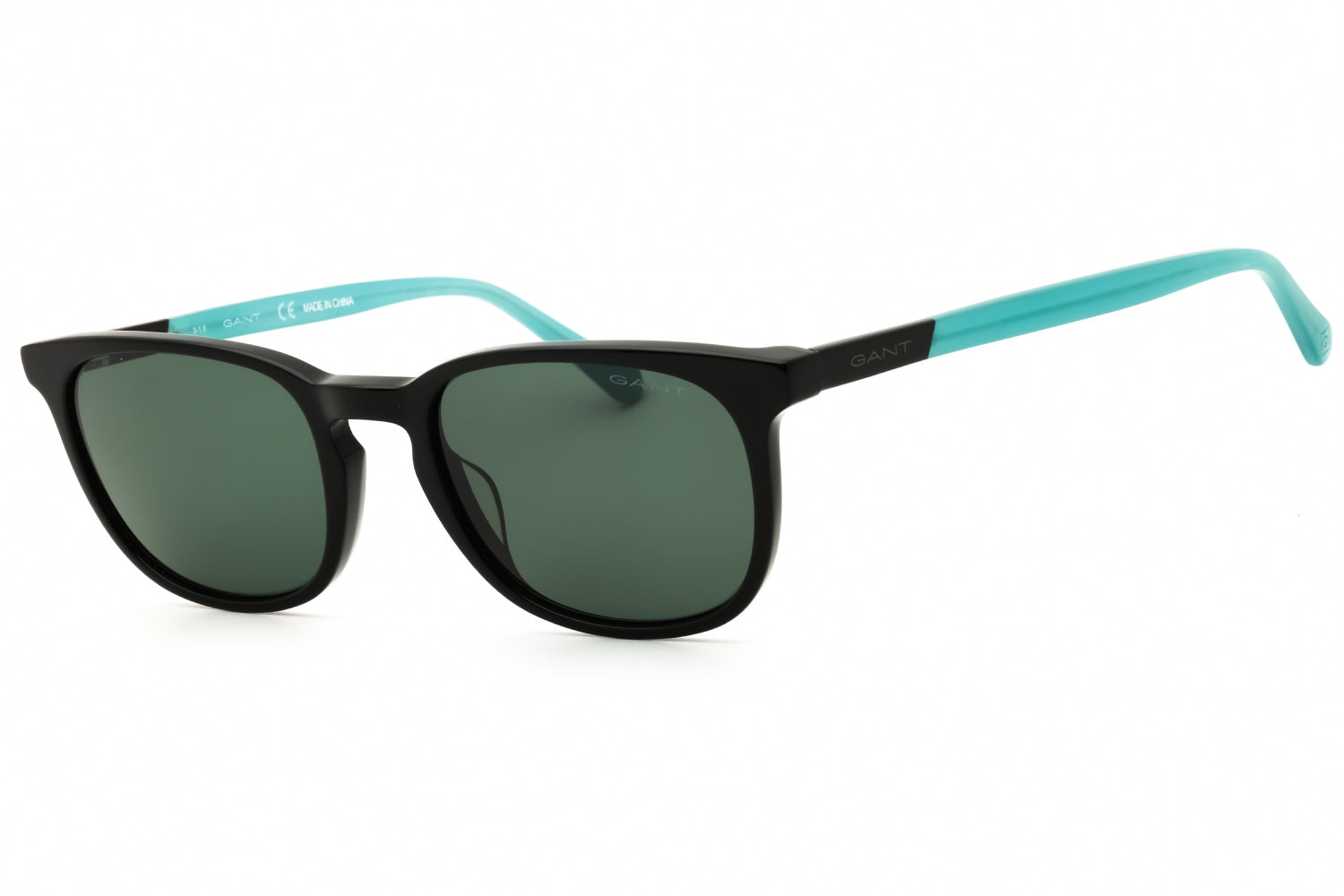 Gant GA7186 Oval Acetate Sunglasses — Black by Gant