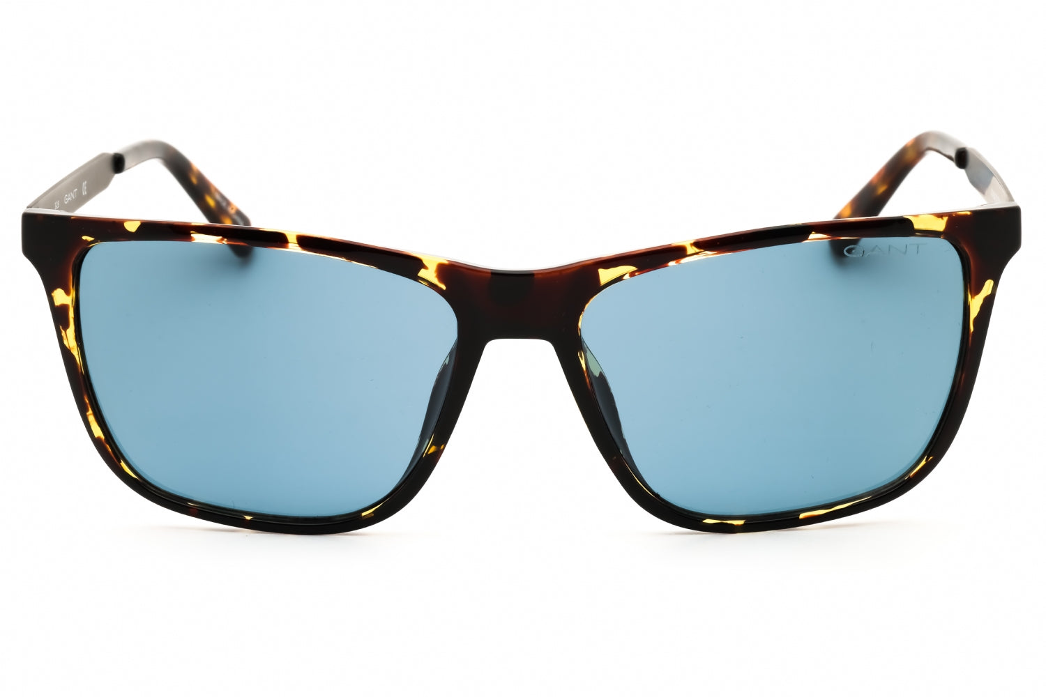 Gant GA7189 Tortoiseshell Rectangular Sunglasses — Brown, view 2