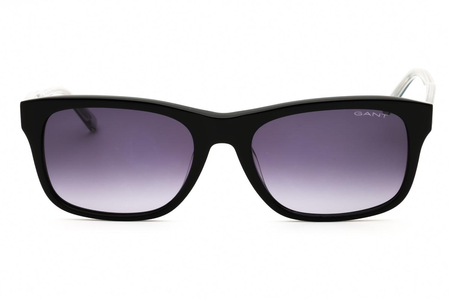 Gant GA7195 Rectangular Acetate Sunglasses — Black, view 2