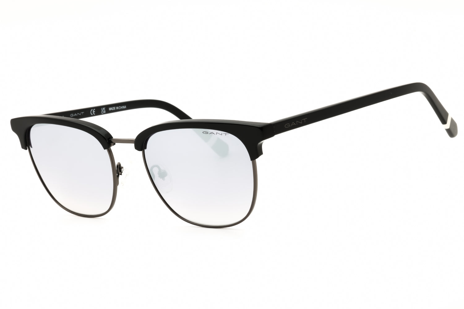 Gant GA7198 Oval Acetate Sunglasses — Brown by Gant