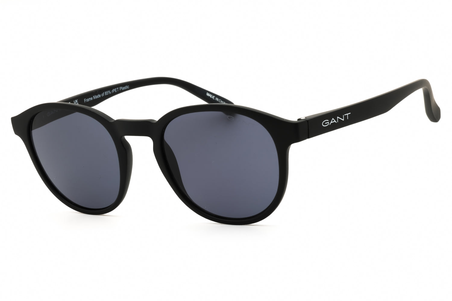 Gant GA7234 Round Injected Propionate Sunglasses — Brown by Gant