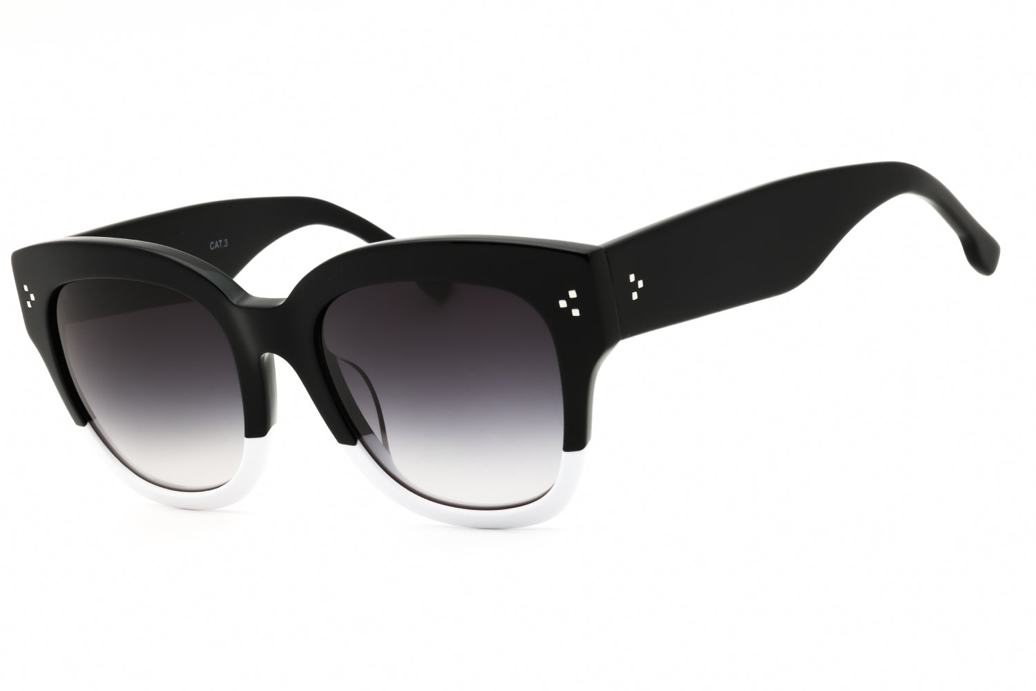 Gap SGP010 Acetate Rectangle Sunglasses — Black by Gap
