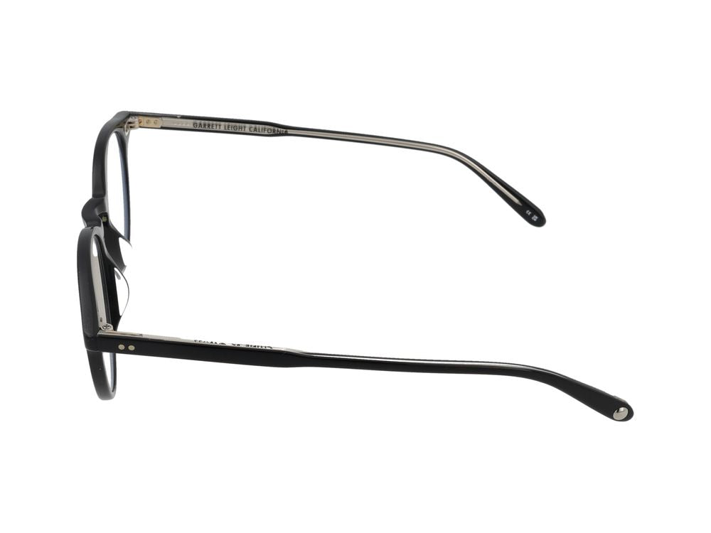 Garrett Leight Clune Eyeglasses — Black, view 3