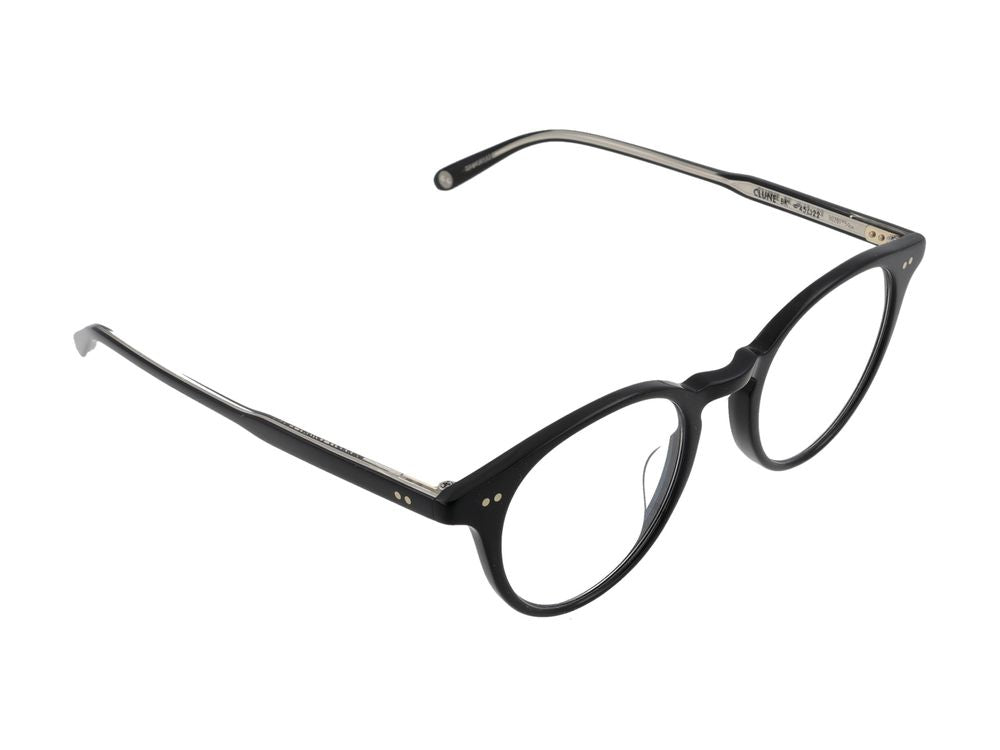 Garrett Leight Clune Eyeglasses — Black, view 4
