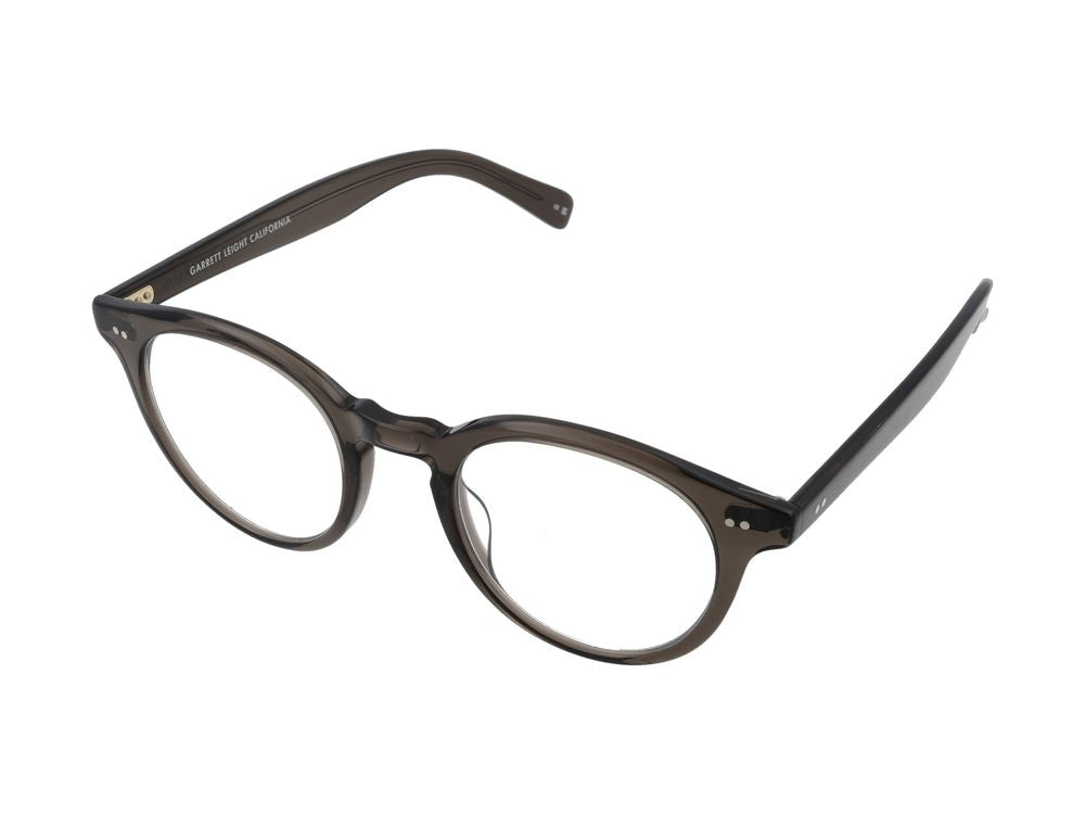 Garrett Leight Clune Eyeglasses — Black, view 2