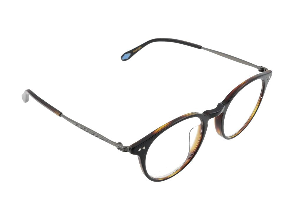 Garrett Leight Clune Eyeglasses — Ebony Tortoise, view 4