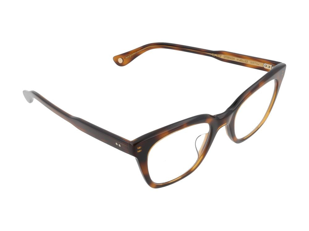 Garrett Leight El Acetate Frame Eyeglasses — Tortoiseshell Brown, view 4