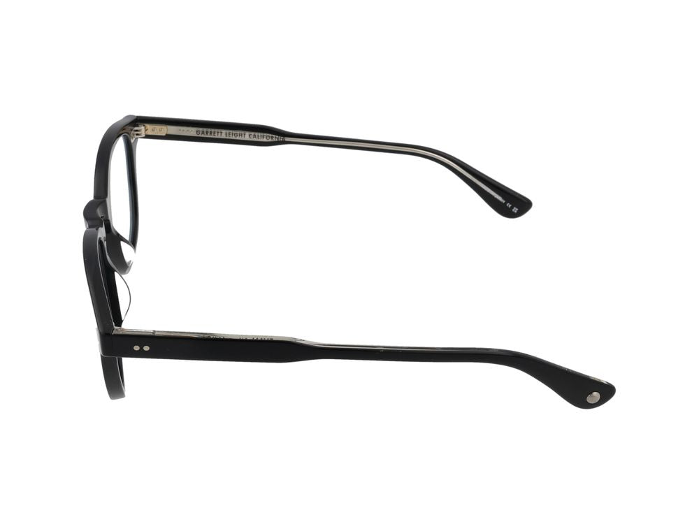 Garrett Leight Evan Eyeglasses — Black, view 3