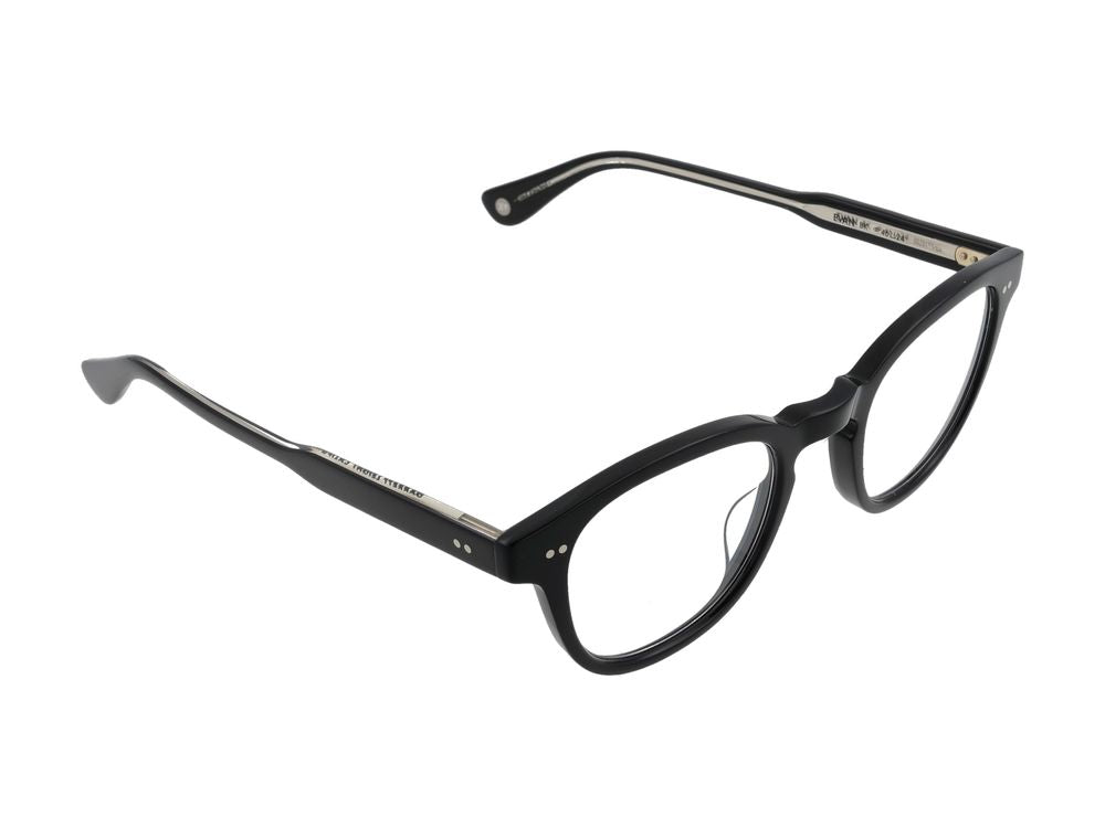 Garrett Leight Evan Eyeglasses — Black, view 4