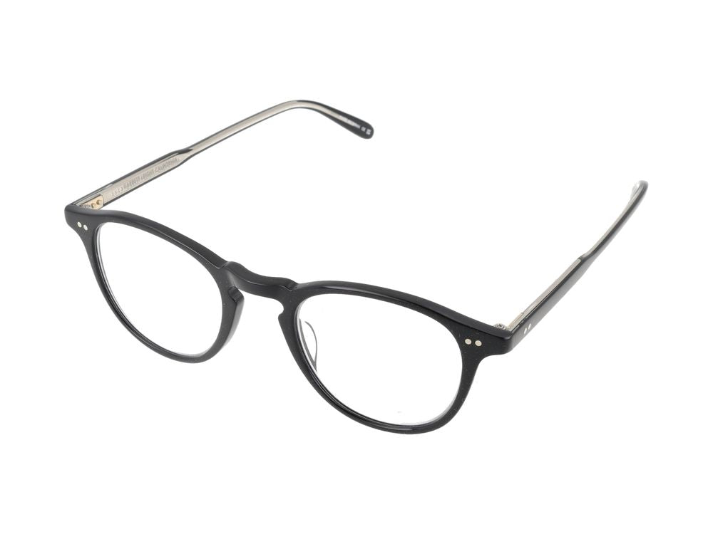 Garrett Leight Hampton Eyeglasses — Black, view 2
