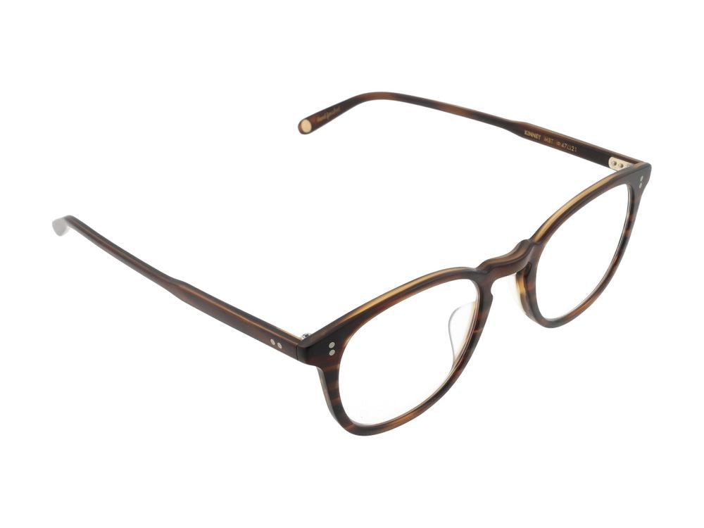 Garrett Leight Kinney Eyeglasses — Brandy Tortoise, view 4