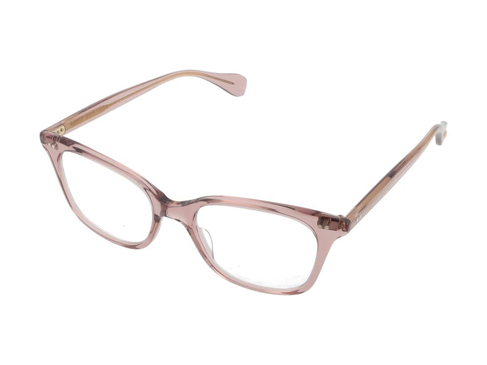 Garrett Leight Monarch Eyeglasses — Desert Rose, view 2