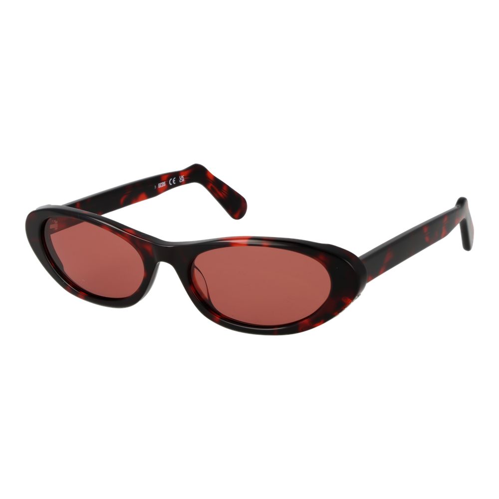 GCDS GC-1066157 Tortoiseshell Oval Sunglasses — Black by GCDS
