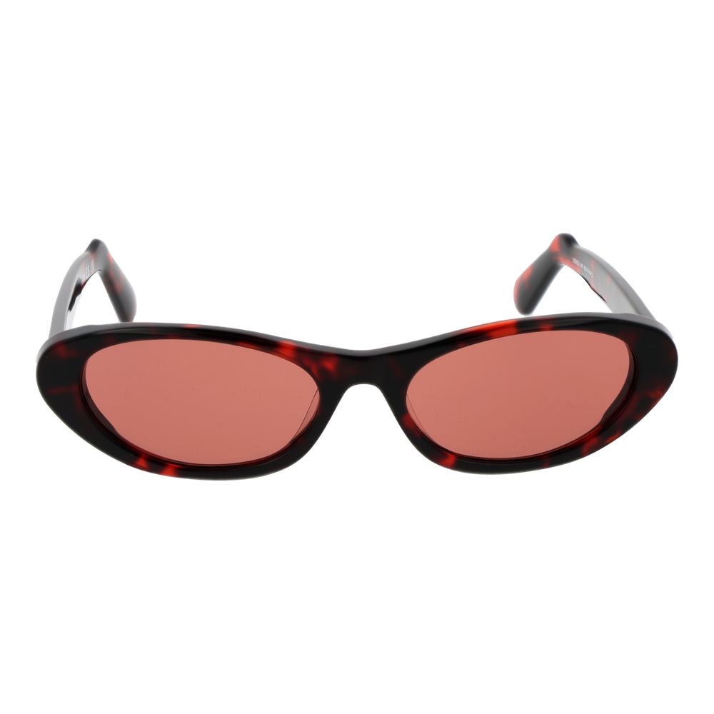 GCDS GC-1066157 Tortoiseshell Oval Sunglasses — Black, view 2