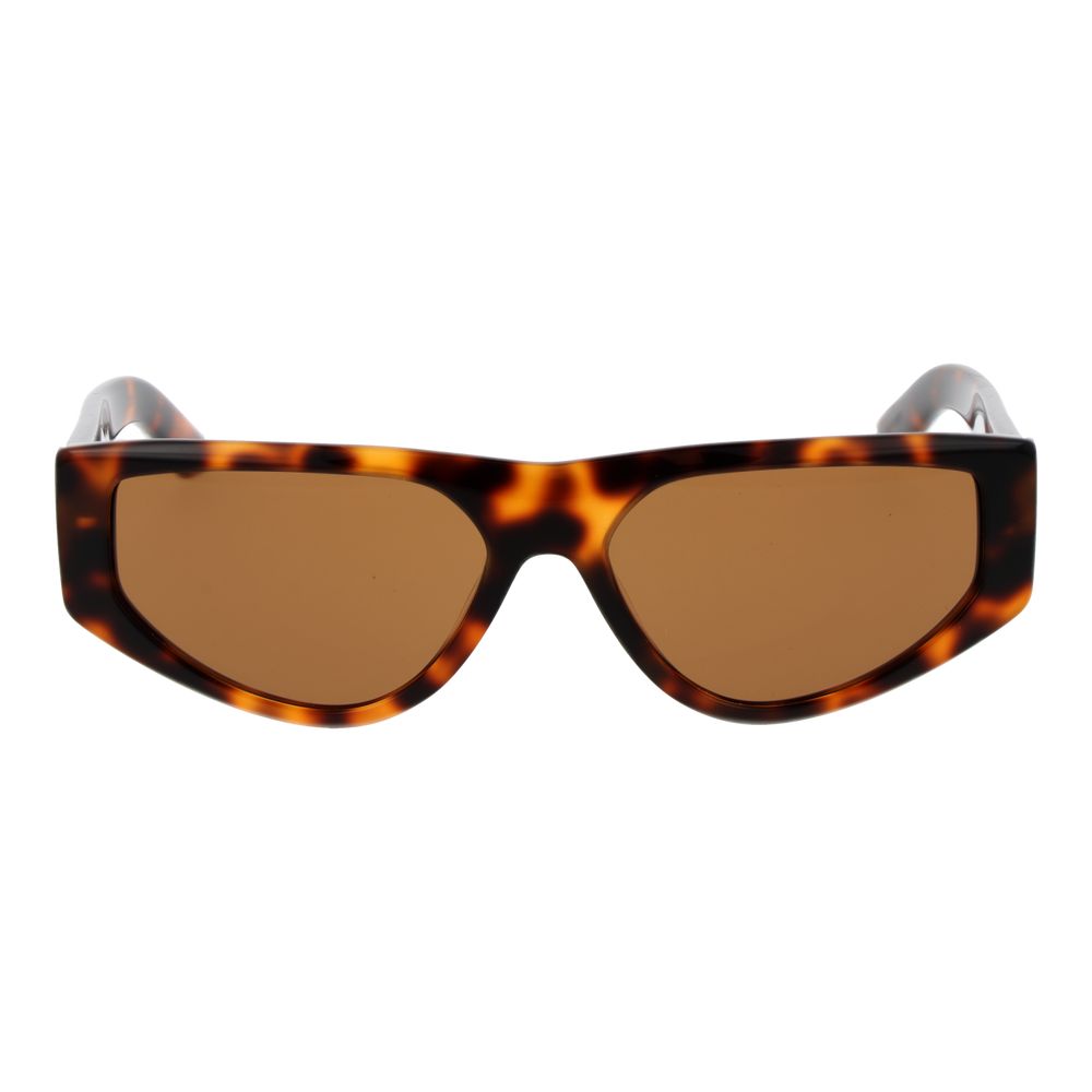 GCDS GC-1066171 Tortoiseshell Plastic Sunglasses — Brown, view 2
