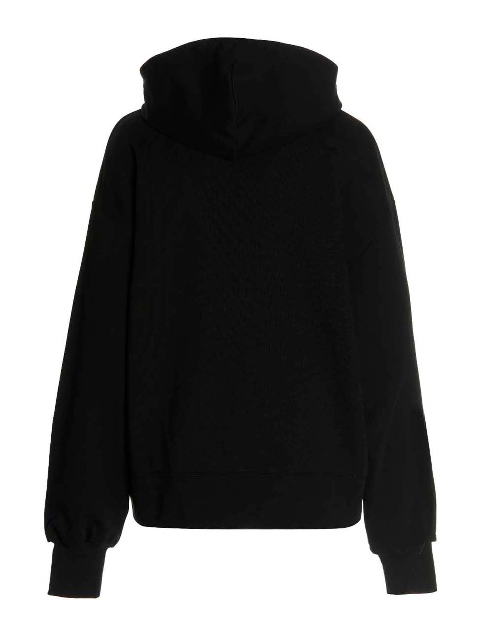 Gcds Sequin-Embellished Logo Hoodie — Black, view 2