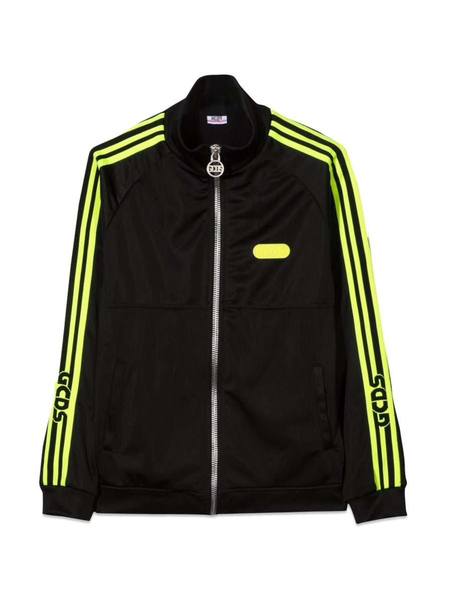 GCDS Polyamide Jacket — Black, view 4