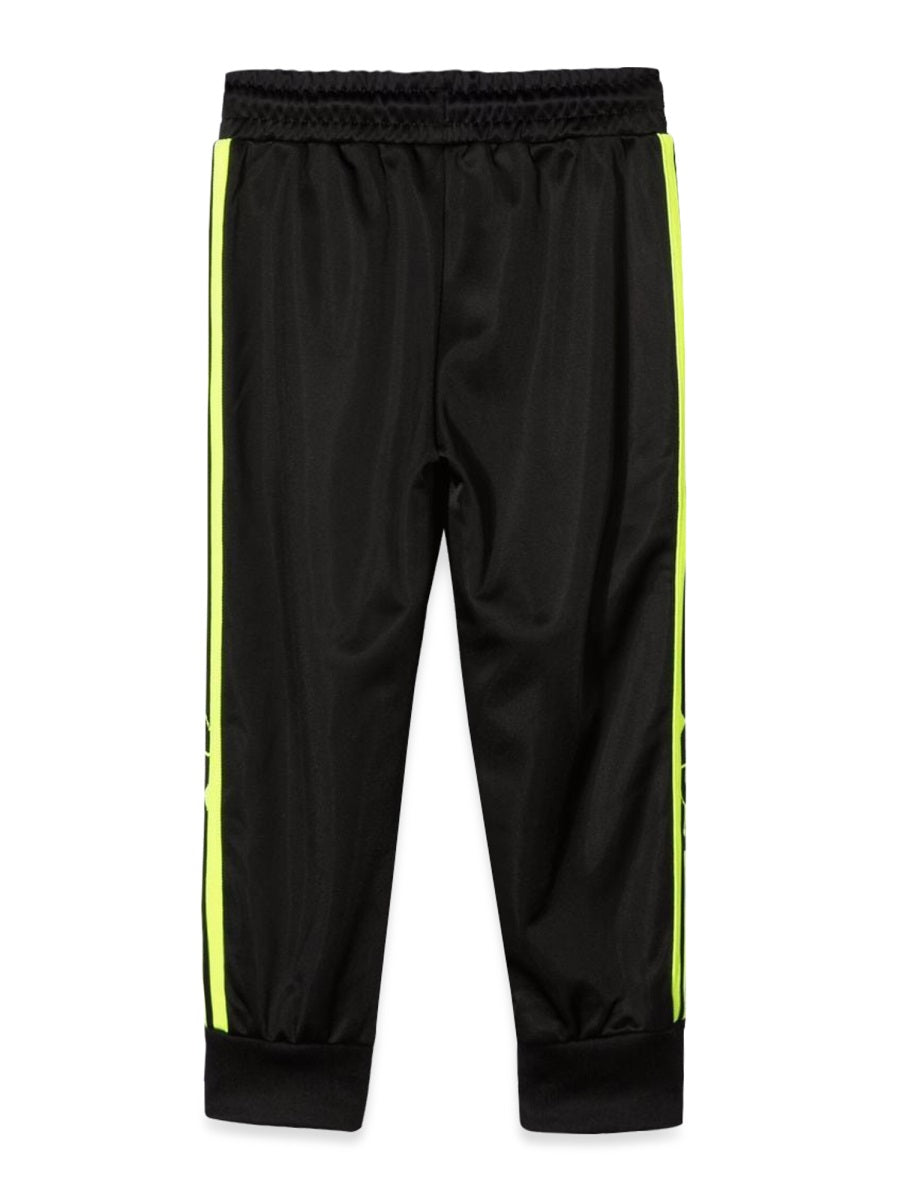 GCDS Tailored Polyester Trousers — Black, view 3