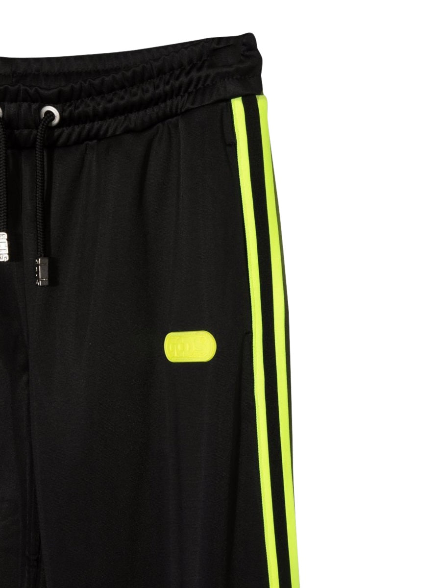 GCDS Tailored Polyester Trousers — Black, view 5