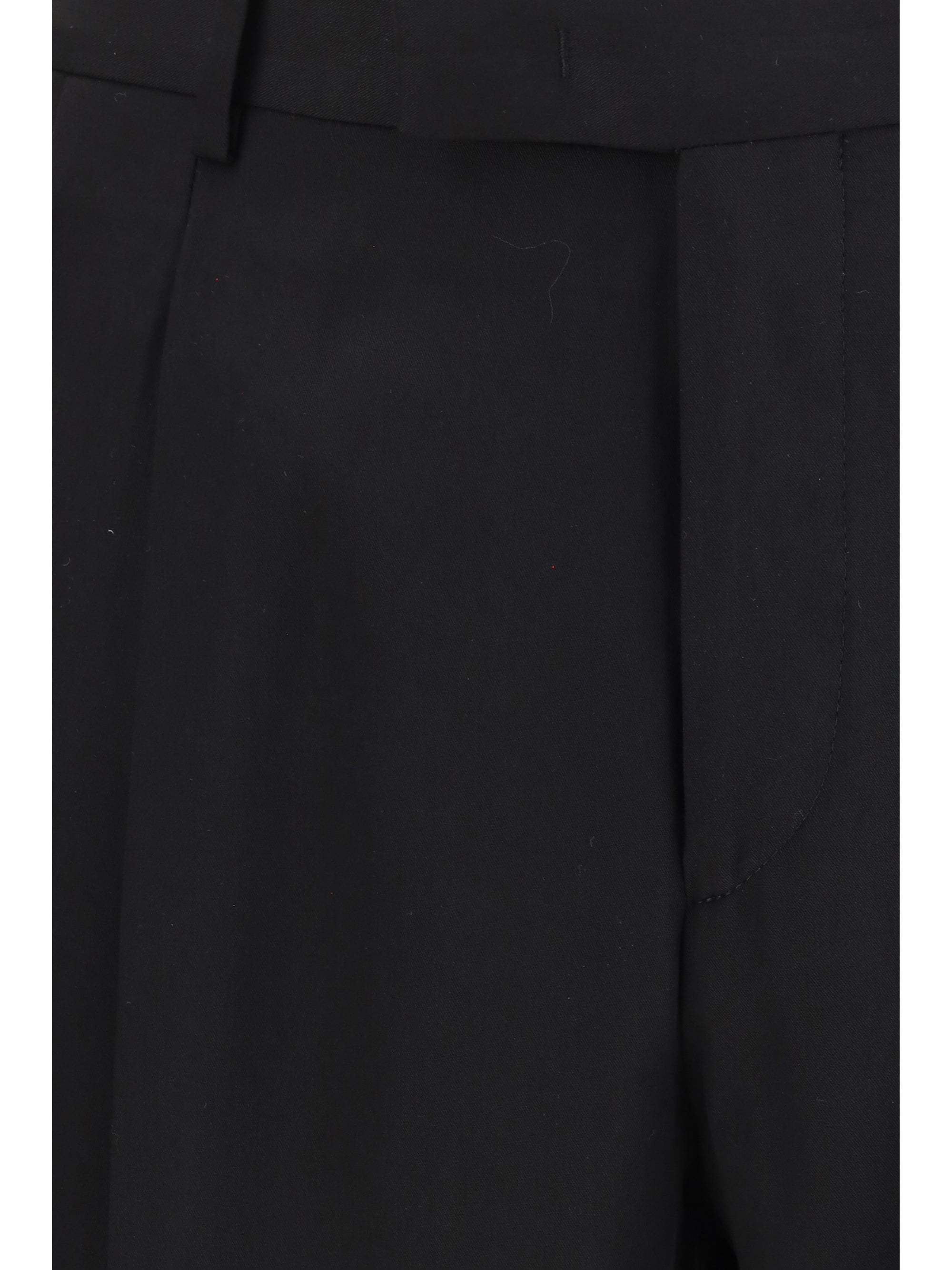 Germano Berlin Fit Trousers — Black, view 3