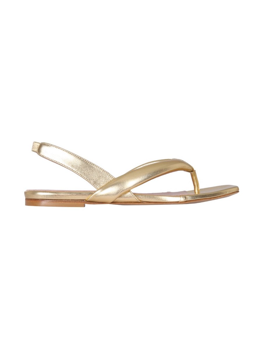 Gia Borghini Bora Sandals — Gold by Gia Borghini