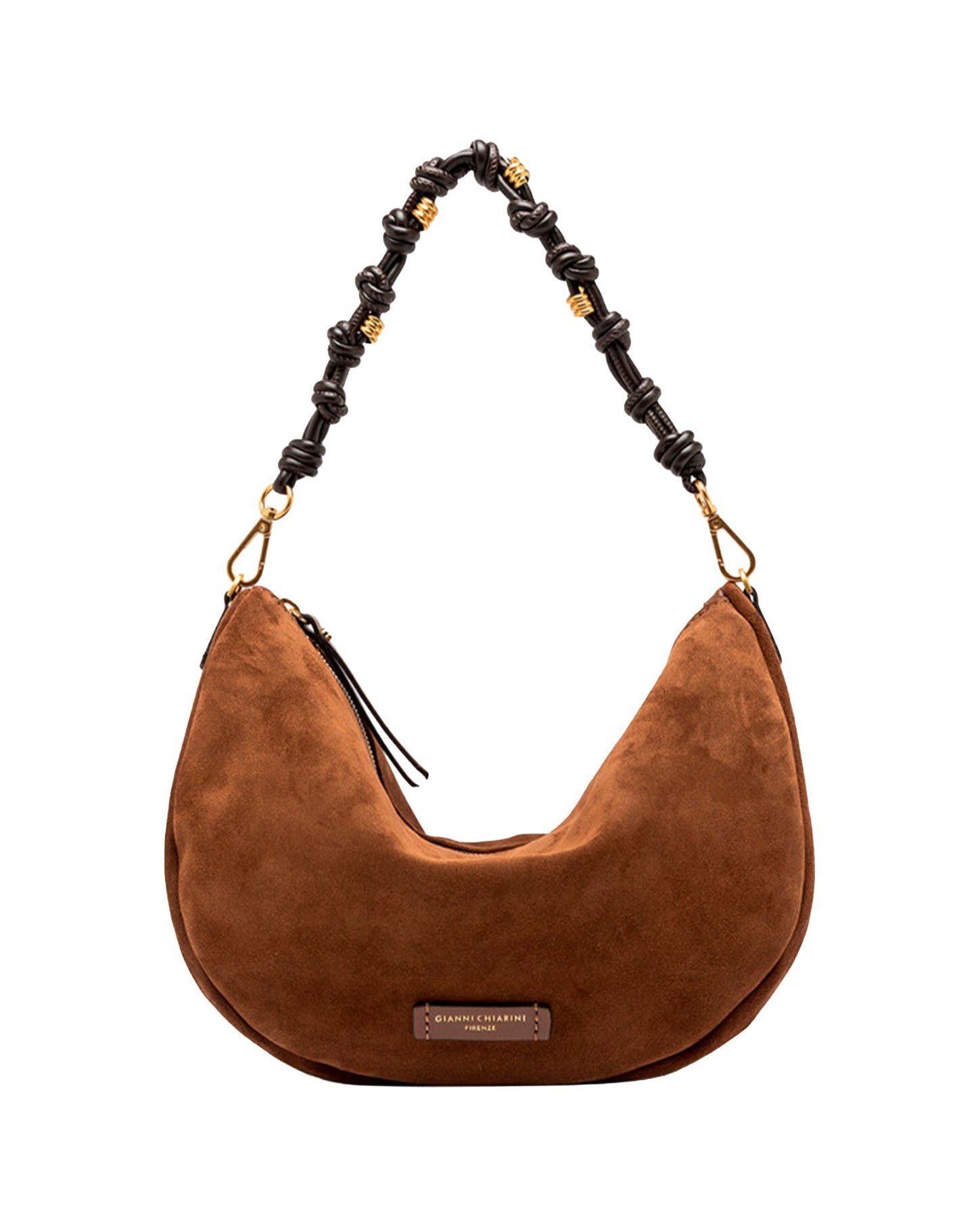Gianni Chiarini Cleo Hobo Bag — Brown by Gianni Chiarini