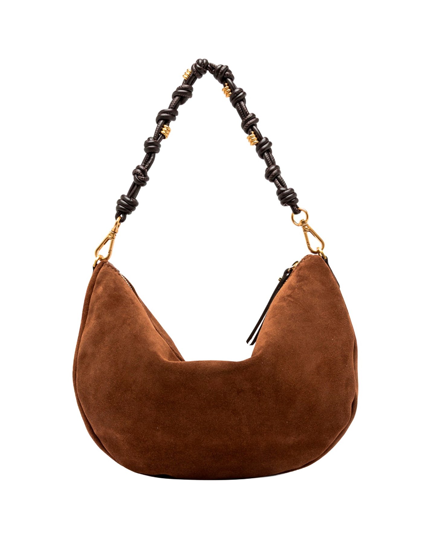Gianni Chiarini Cleo Hobo Bag — Brown, view 2