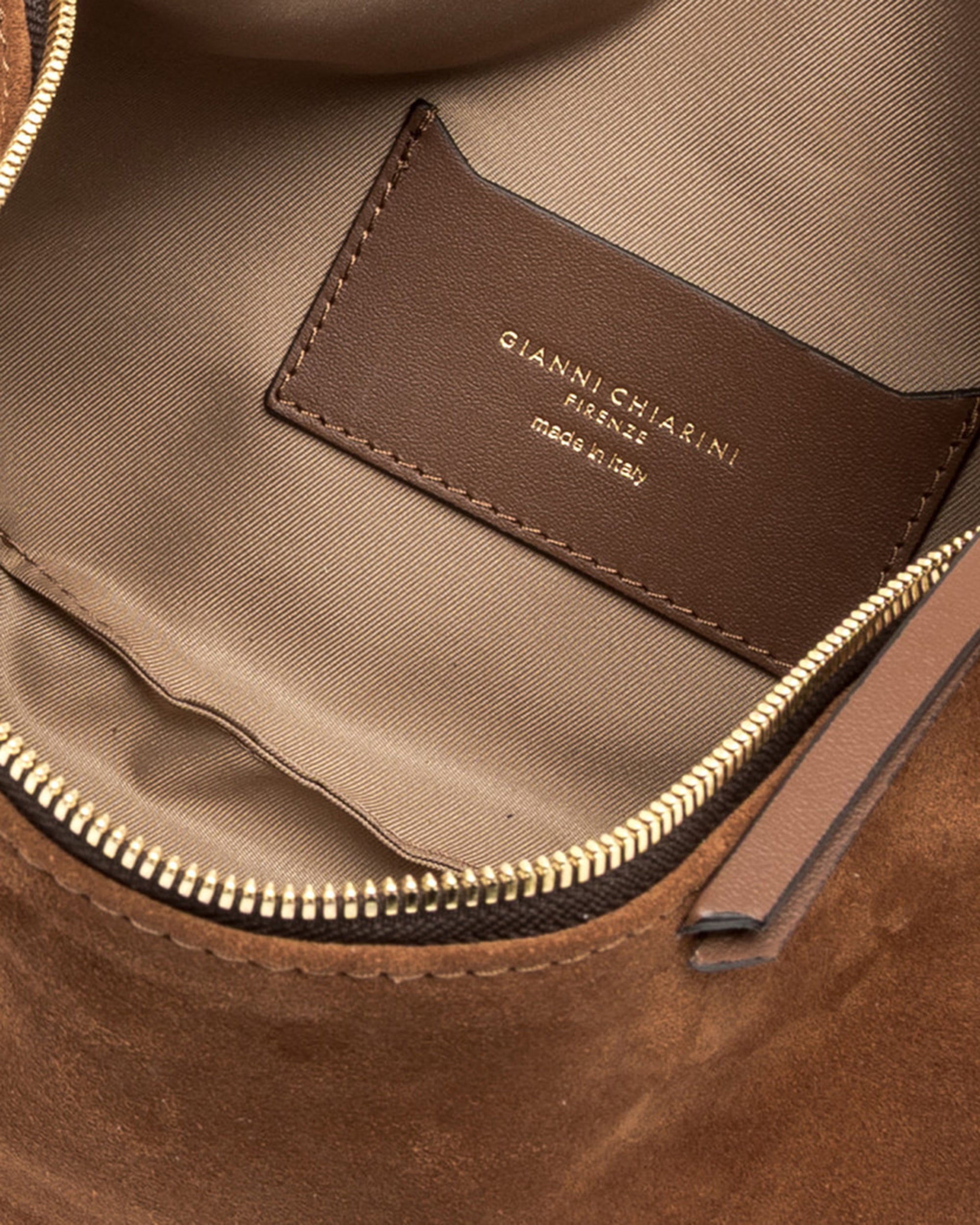 Gianni Chiarini Cleo Hobo Bag — Brown, view 3