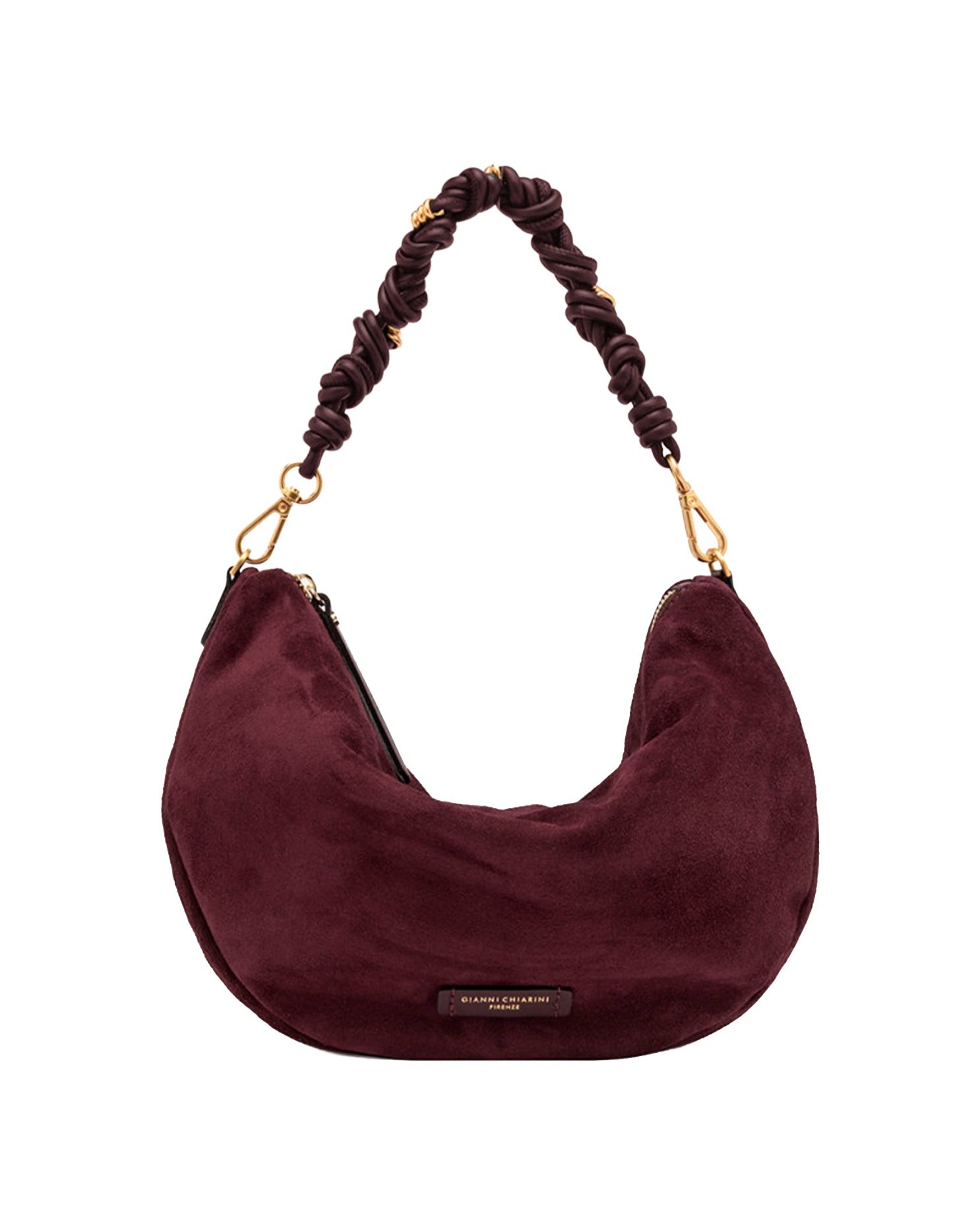 Gianni Chiarini Hobo Bag — Burgundy by Gianni Chiarini