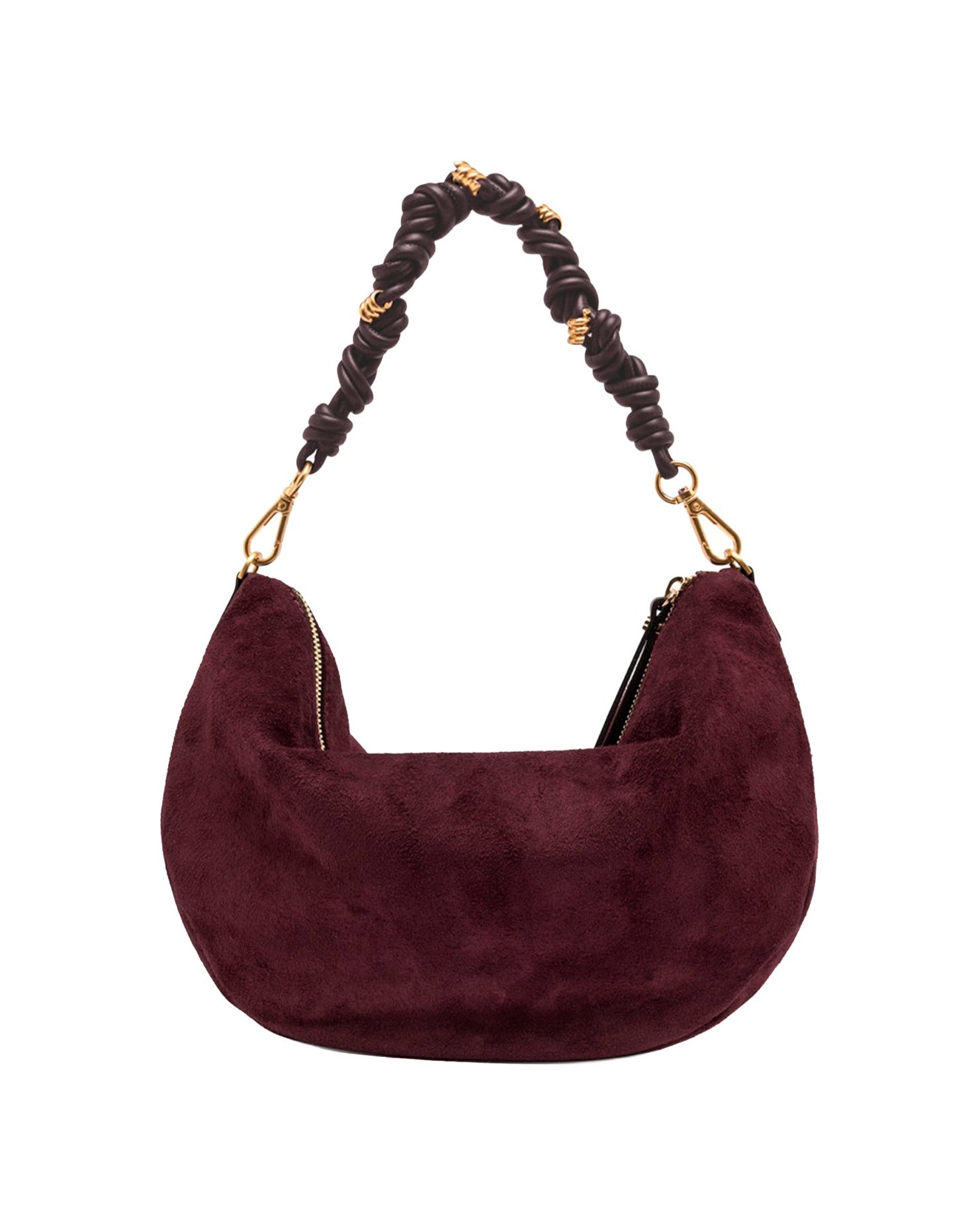 Gianni Chiarini Hobo Bag — Burgundy, view 2