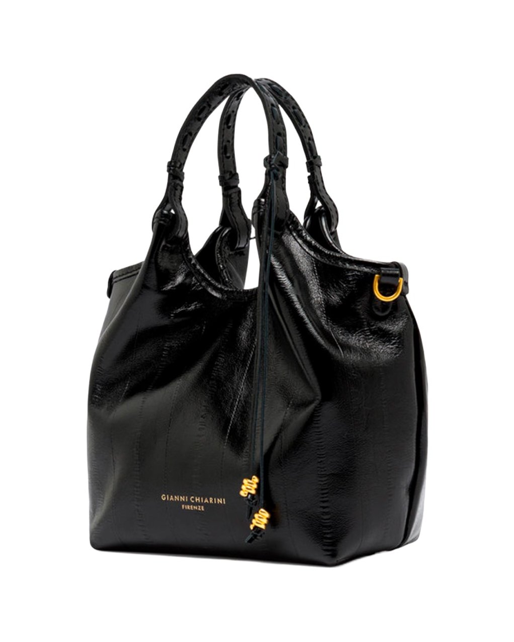 Gianni Chiarini Dua Shoulder Bag — Black, view 4
