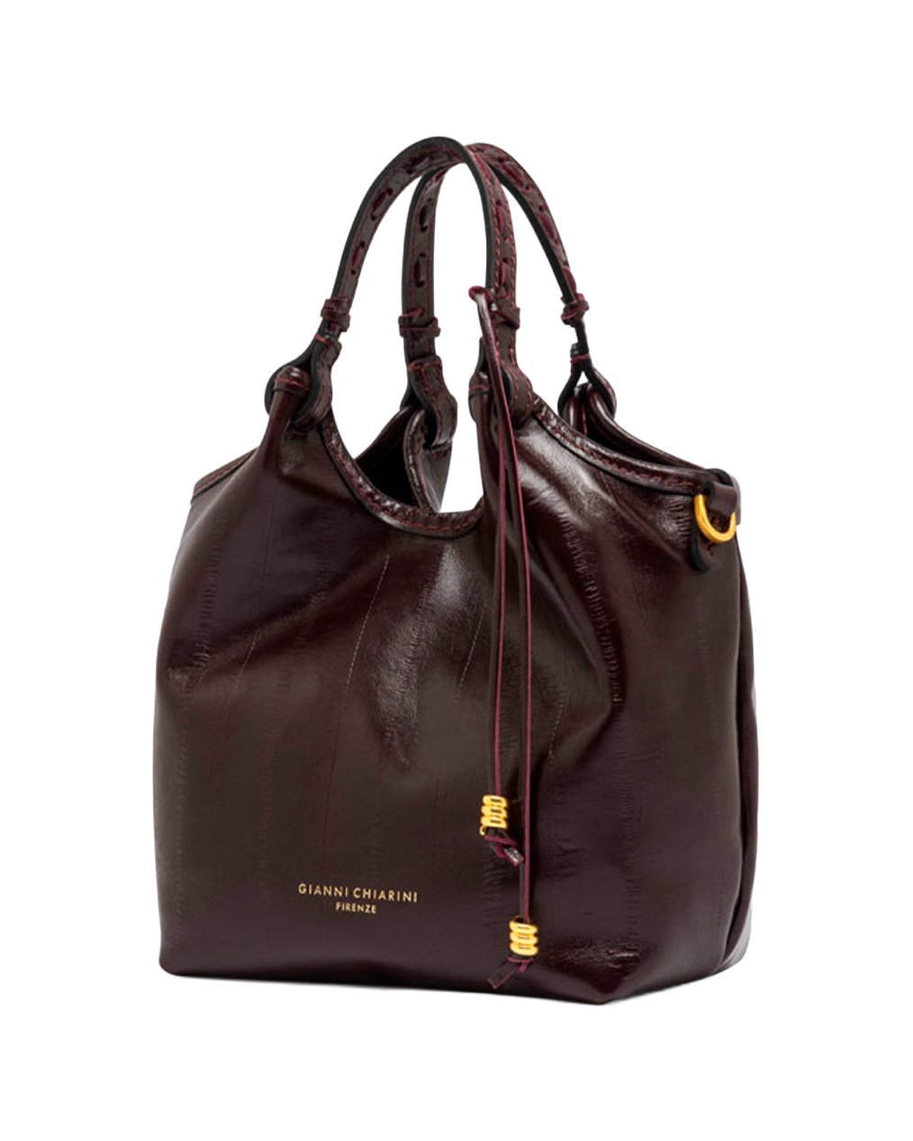 Gianni Chiarini Dua Shoulder Bag — Brown, view 4