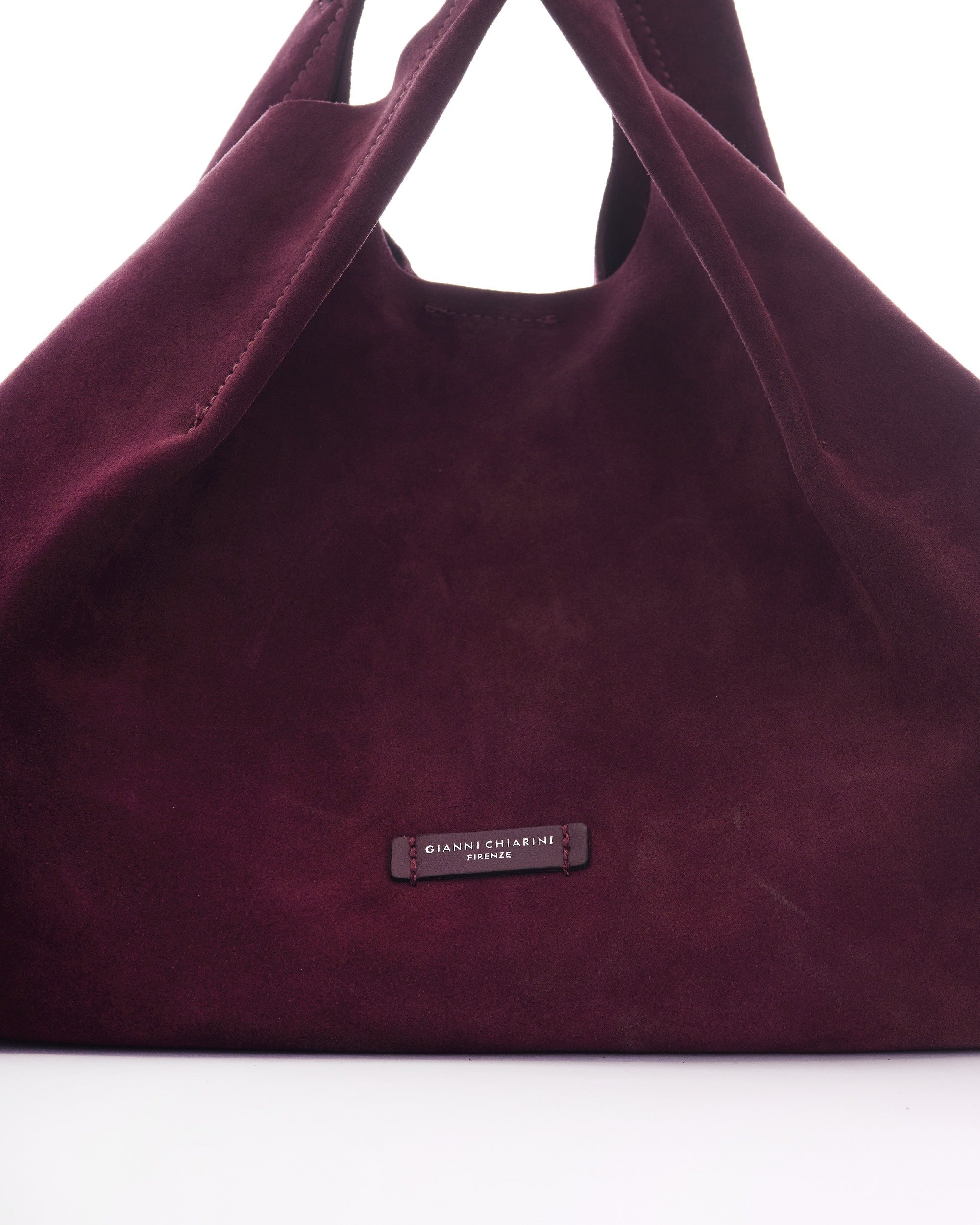 Gianni Chiarini Dua Shoulder Bag — Burgundy, view 3