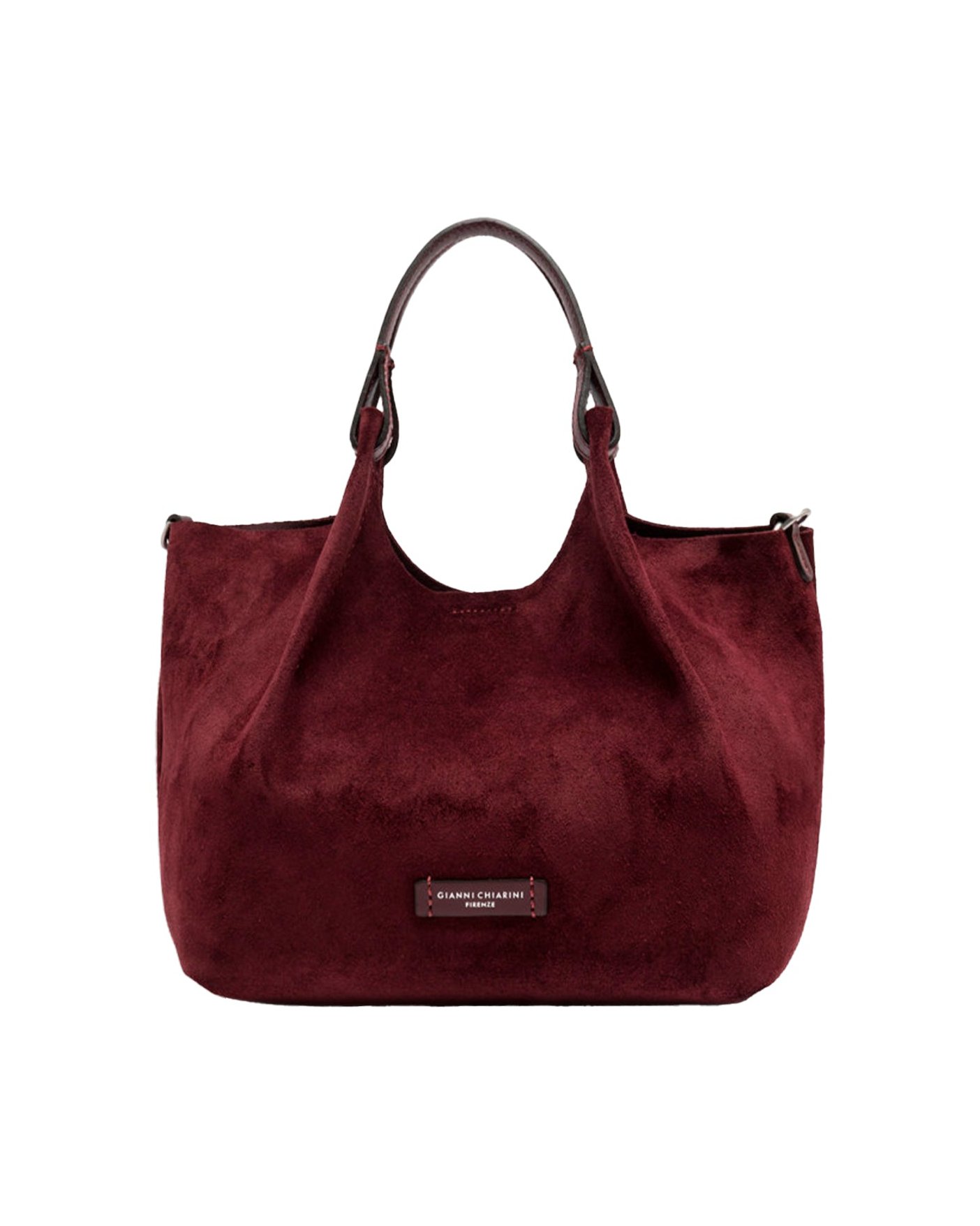Gianni Chiarini Dua Shoulder Bag — Burgundy, view 2