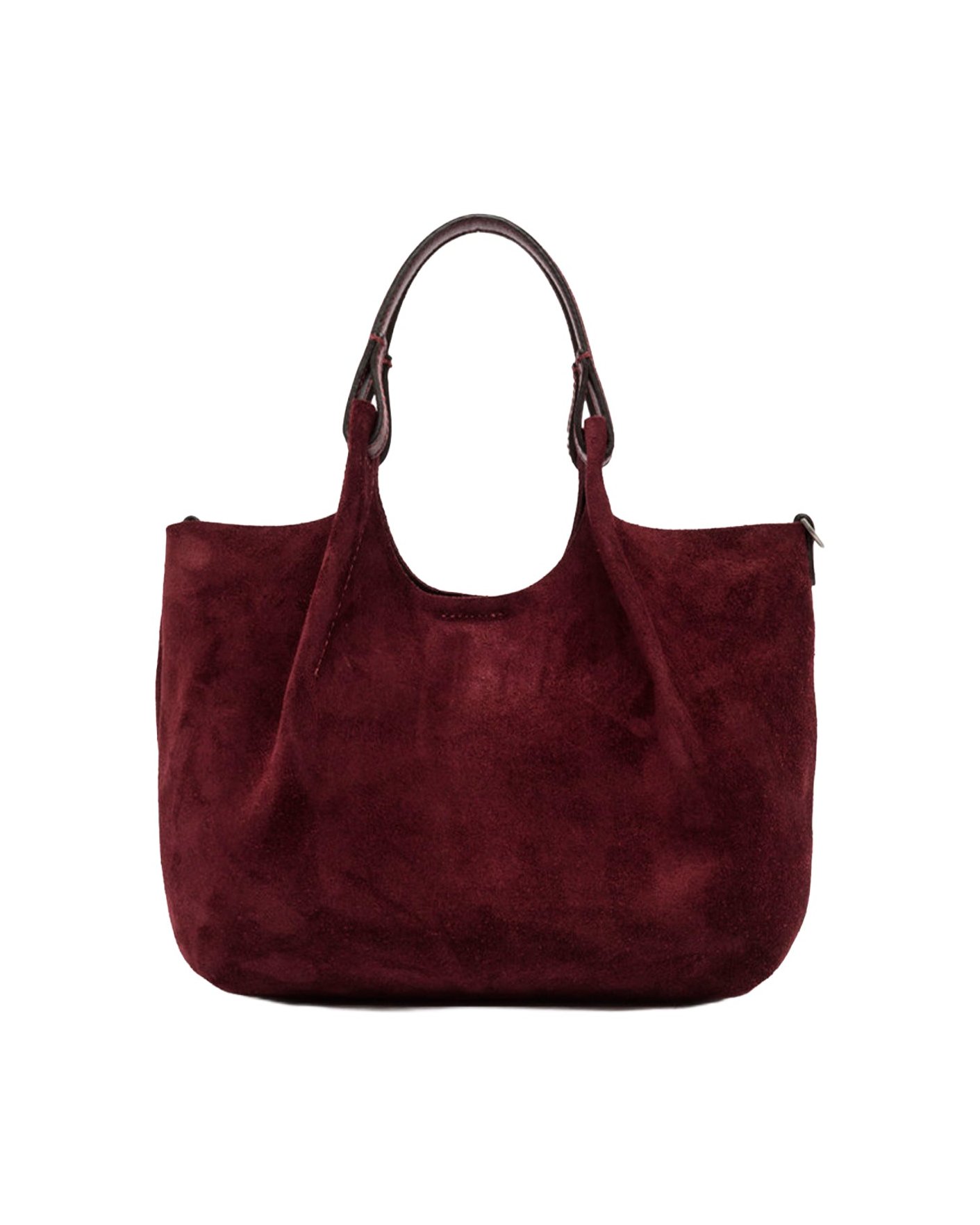Gianni Chiarini Dua Shoulder Bag — Burgundy, view 3